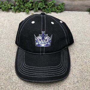 BAMKO Los Angeles Kings Baseball Hat Men's Black Adjustable Cap NHL